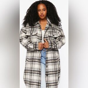 Forever 21 Plaid Shacket